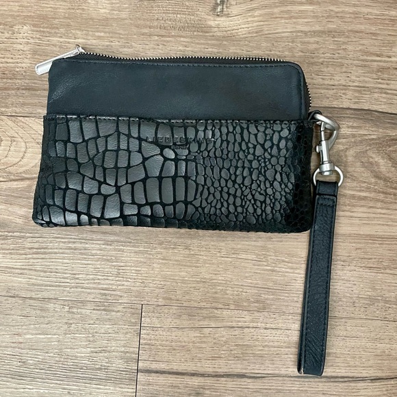 Leibeskind navy blue wrist purse - Picture 1 of 11